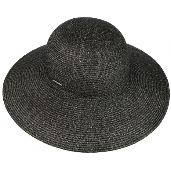 Ladies Toyo Wide Brim Hat Black - Stetson