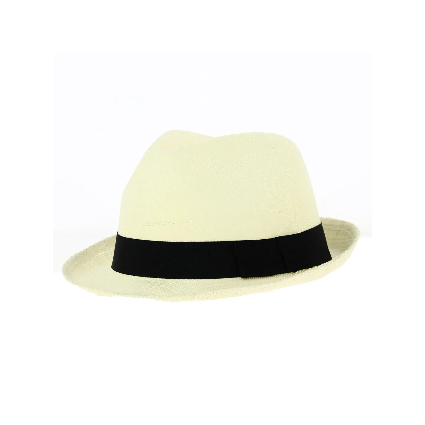Paper Straw Trilby Hat - Traclet
