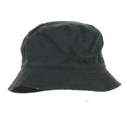 Black Ear-covering Rain Hat - Pipolaki