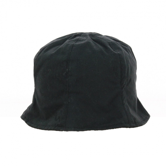 Black Rain Hat with Ear Flaps - Pipolaki