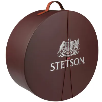 Brown hat box - Stetson