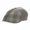 Casquette Bombée Patchwork Lin et Coton - Traclet Reference : 11719 | Chapellerie Traclet