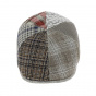 Domed Patchwork Linen and Cotton Cap - Traclet