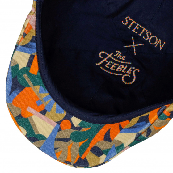 Texas Print The Feebles Cotton Cap - Stetson