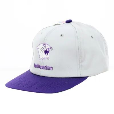Casquette Strapback Northwestern Grise - Traclet Reference : 18322 | Chapellerie Traclet