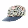 Casquette Baseball Carreaux rouge et bleu - Torpedo Reference : 18330 | Chapellerie Traclet