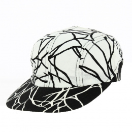 Black and White Baseball Cap - Torpedo