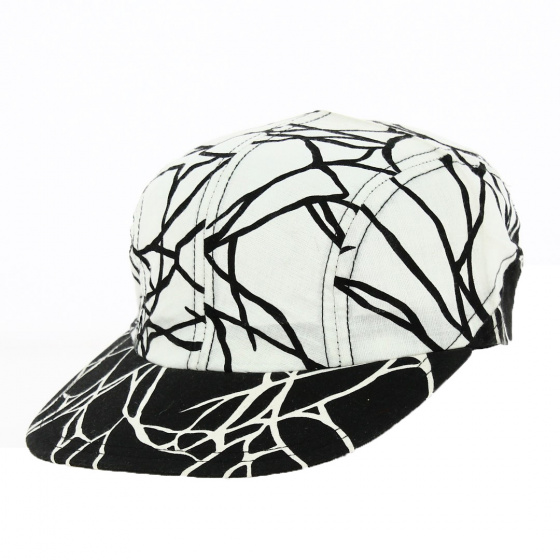 Black and White Baseball Cap - Torpedo