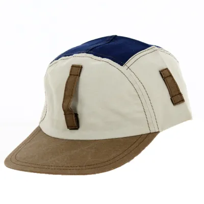 Casquette Baseball Beige et bleu - Torpedo Reference : 18332 | Chapellerie Traclet