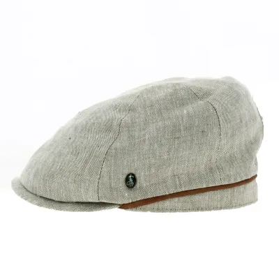 Casquette Adam Lin beige Chinée - City Sport