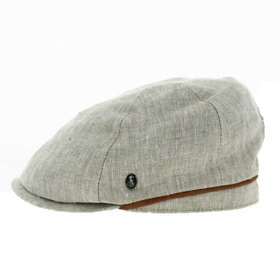 Adam Linen Heathered Beige Cap - City Sport