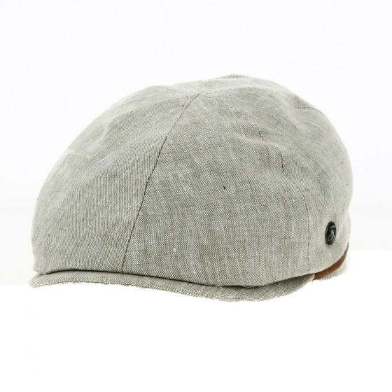 Adam Linen Beige Chinée Cap - City Sport