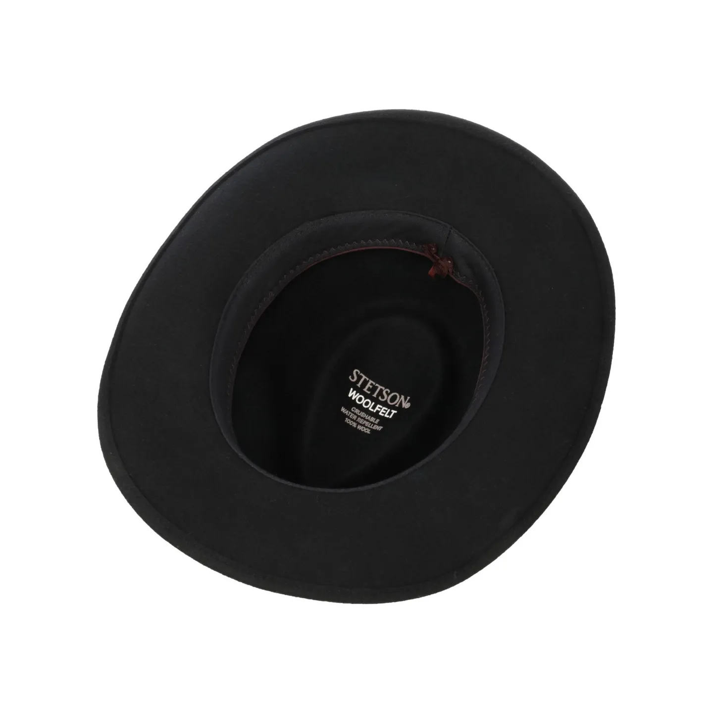 Western Wool Felt Hat Black - Stetson Reference: 18343 | Traclet Hat Shop