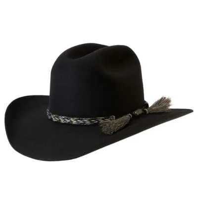 Chapeau Western Rough Rider Feutre Poil noir - Akubra