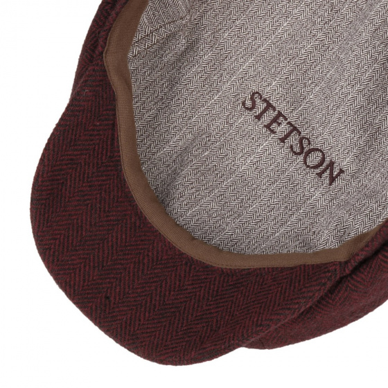 Stetson Bordeaux Woolrich Hatteras Cap