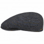Kent Flat Wool Blue Cap - Stetson