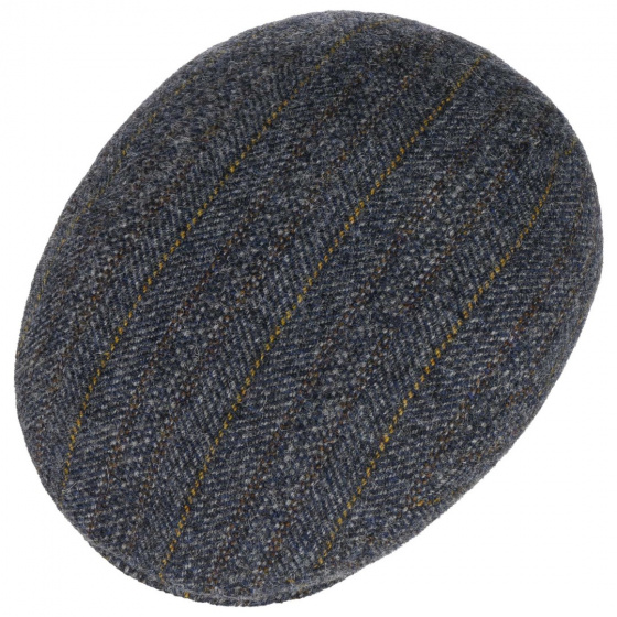 Blue Wool Kent Flat Cap - Stetson