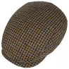 Brown Virgin Wool Harris Tweed Flat Cap - Lierys Reference: 18360 | Traclet Hat Shop
