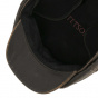 Stetson Brown Cotton Hatteras Cap with Ear Flaps