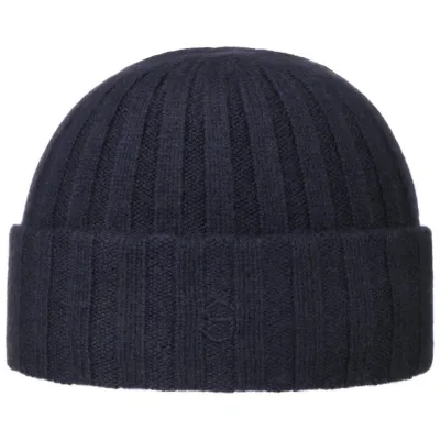 Bonnet cachemire Surth marine - Stetson Reference : 4116 | Chapellerie Traclet