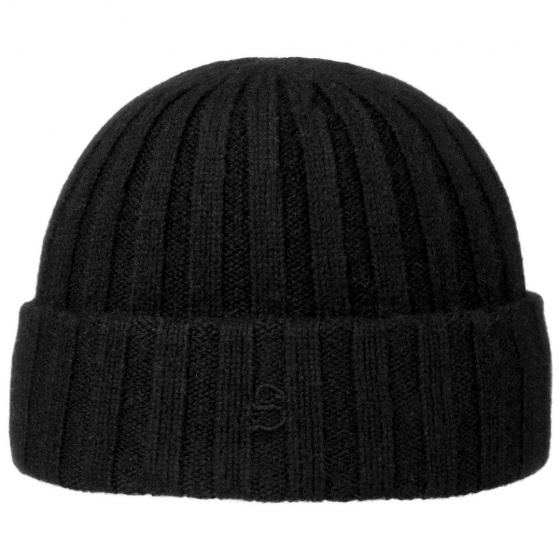 Black Surth Cashmere Beanie - Stetson