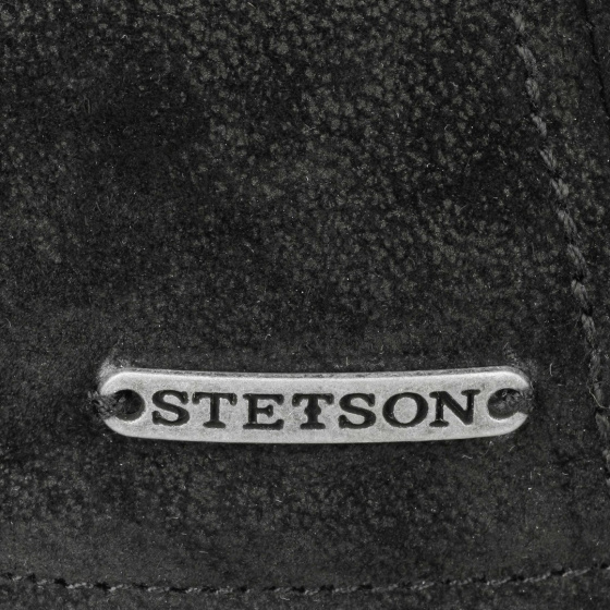 Black Texas Pig Skin Cap - Stetson