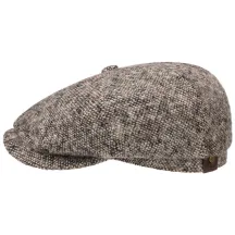 Casquette Hatteras Washington Tweed Marron - Stetson Reference : 4059 | Chapellerie Traclet
