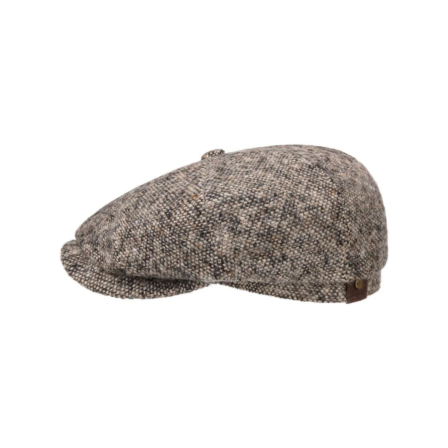 Casquette Hatteras Washington Tweed Marron - Stetson Reference : 4059 | Chapellerie Traclet