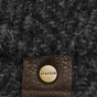 Grey Herringbone Hatteras Cap - Stetson