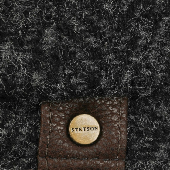 Casquette Hatteras Herringbone Grise - Stetson Casquette Hatteras Herringbone Grise - Stetson
