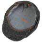 Casquette hatteras Herringbone grise - Stetson