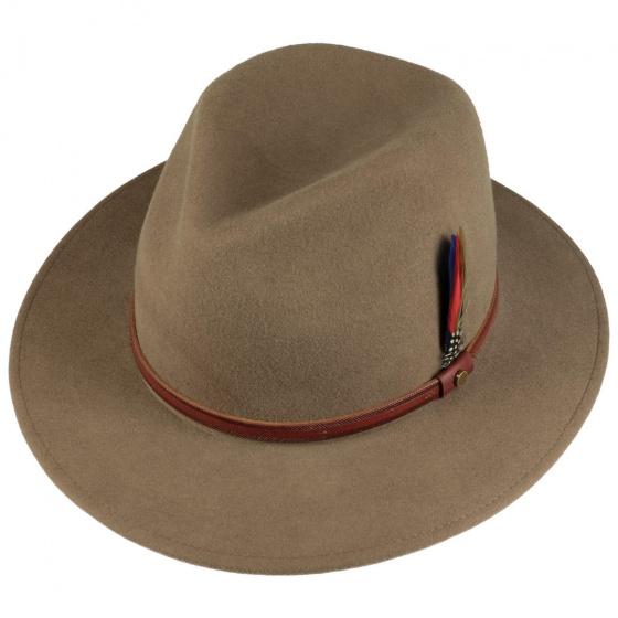 Chapeau Rantoul kaki Traveller Stetson