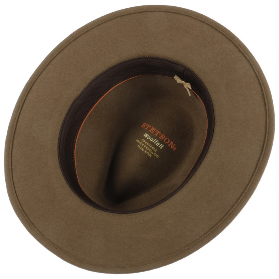 Brown Beige Rantoul Traveller Hat - Stetson
