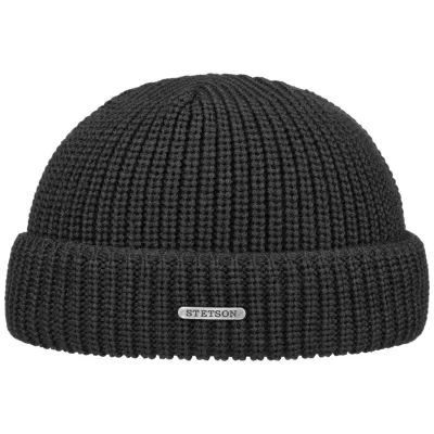 Black Nashville Sailor Beanie - Stetson Reference: 2413 | Traclet Hat Shop