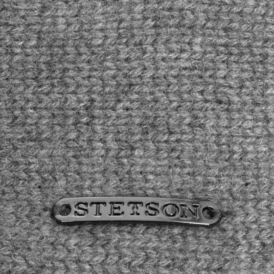 Bonnet Shirley Cachemire Gris Clair - Stetson Bonnet Shirley Cachemire Gris Clair - Stetson