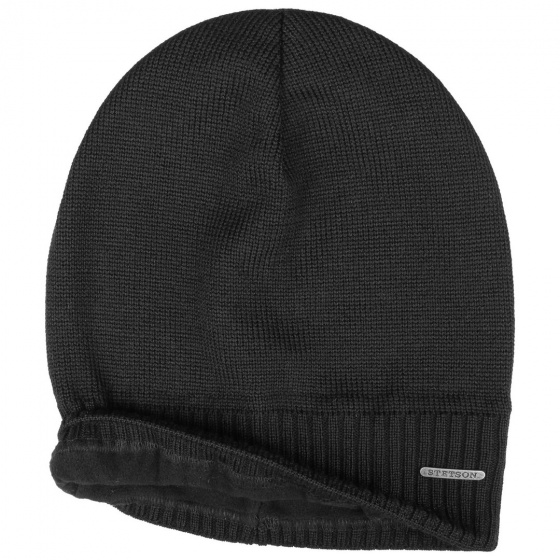 Bonnet long Noir - Stetson Bonnet long Noir - Stetson