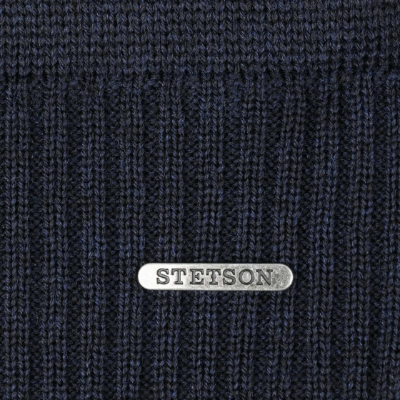 Long Beanie Wool Navy - Stetson