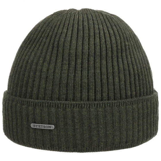 Stetson Green Wool Parkman Beanie