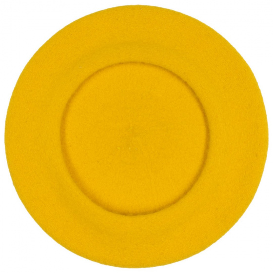 Yellow Barascon Basque Beret - Traclet
