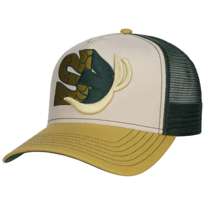 Casquette Baseball Planty Coton Vert - Stetson x Feebles