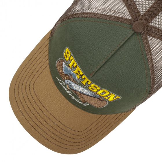 Lumberjack Trucker Cap Pine Green - Stetson