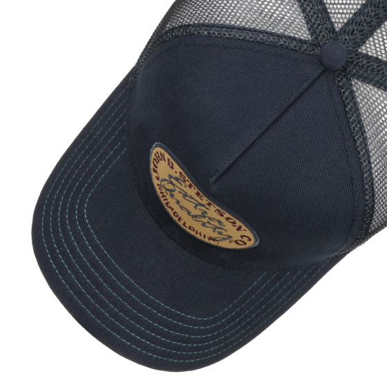 Casquette Trucker Vintage Bleu - Stetson Casquette Trucker Vintage Bleu - Stetson