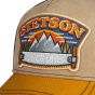 Stetson Hucksaw Cotton Beige Trucker Cap