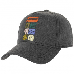 Gray Cotton Flower Trucker Cap - Stetson x Feebles
