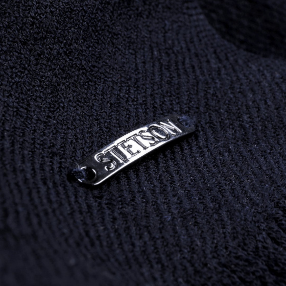 Echarpe La Foly laine bleu marine - Stetson