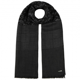 Floral Wool Scarf - Stetson