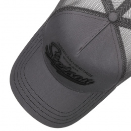 Gray American Heritage Trucker Baseball Cap - Stetson