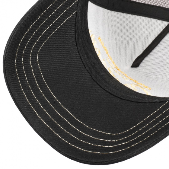 Casquette Baseball Trucker American Heritage Noir - Stetson