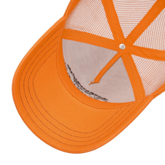 Baseball Trucker Cap American Heritage Orange - Stetson