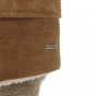 Camel Leather Sheffield Ushanka - Stetson